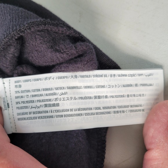 Las Vegas Raiders NFL Team Apparel Mens‎ Small Football Helmet Sweatshirt - Picture 8 of 8